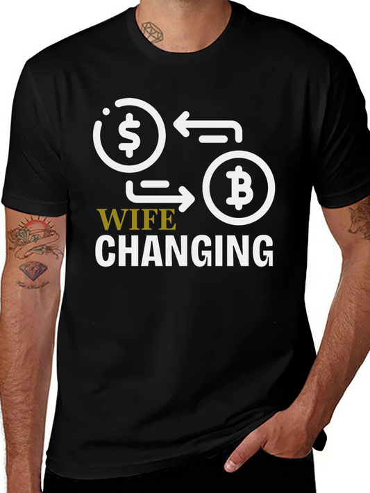 Camiseta Bitcoin: Wife Changing