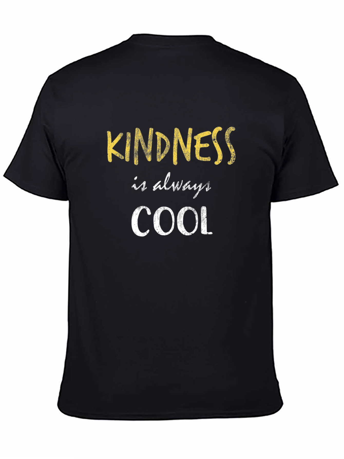 Camiseta Negra Kindness is always COOL