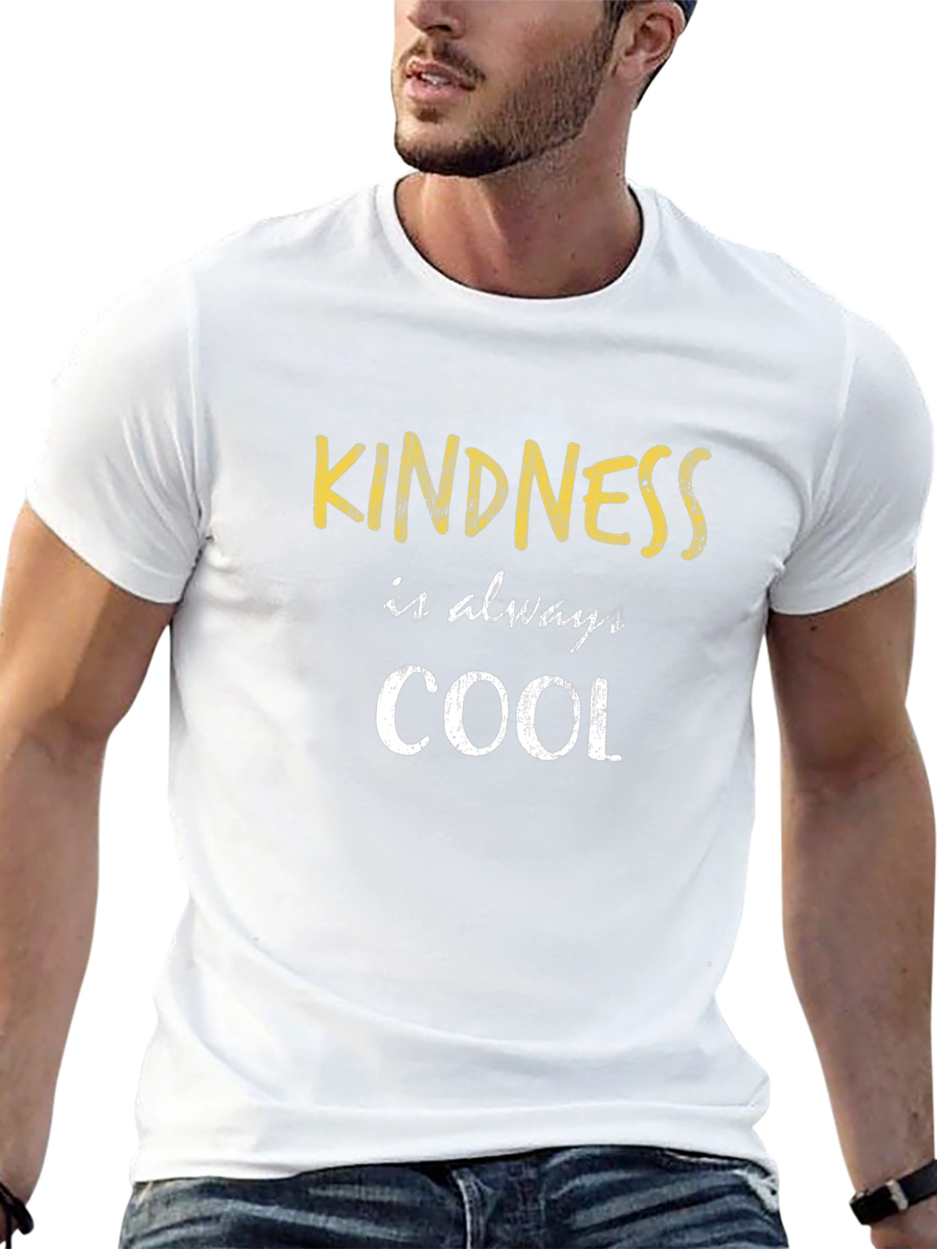 Camiseta Negra Kindness is always COOL