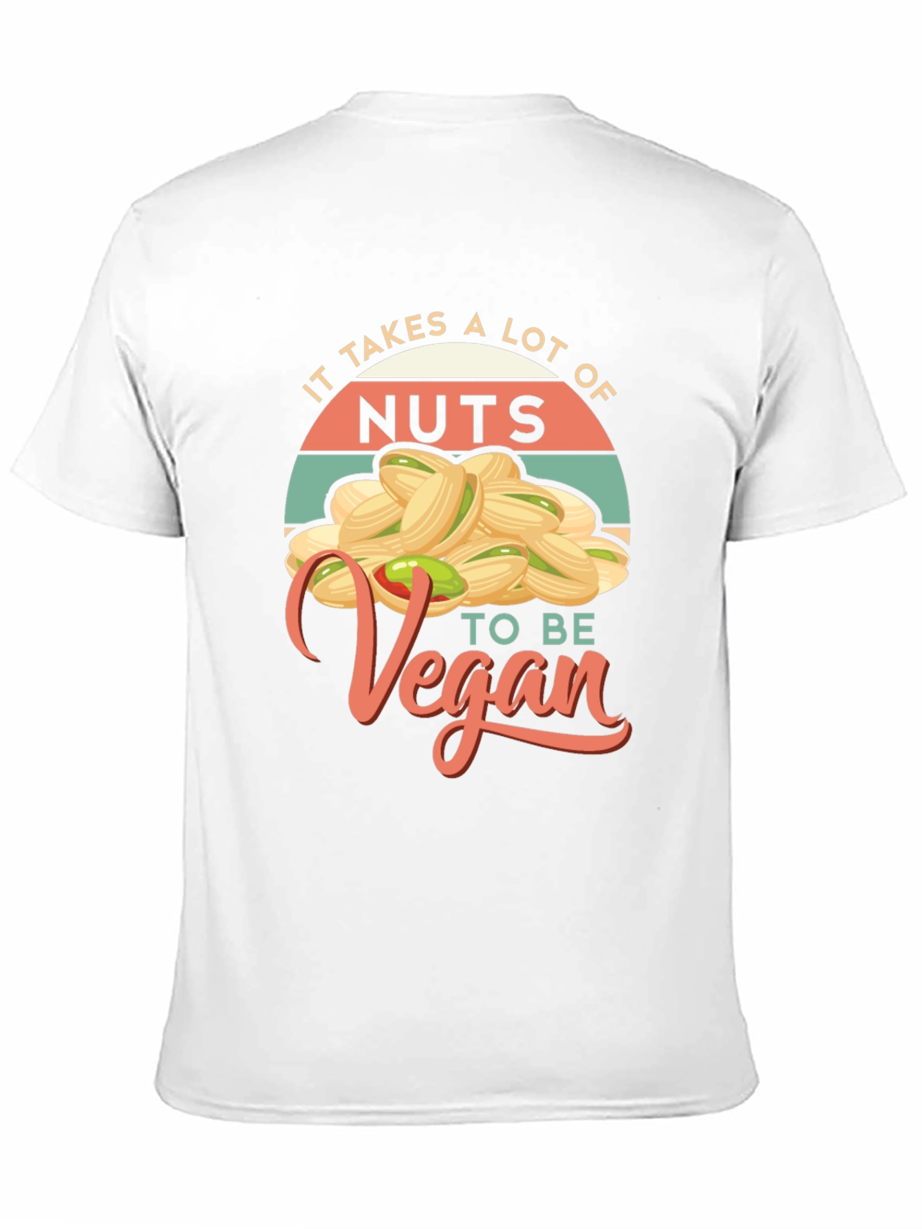 Camiseta Vegana: Se Necesitan Muchos Frutos Secos