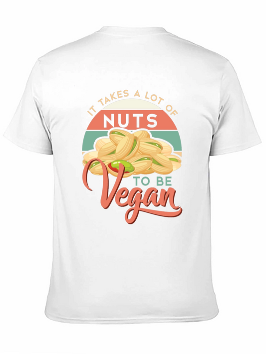 Camiseta Vegana: Se Necesitan Muchos Frutos Secos