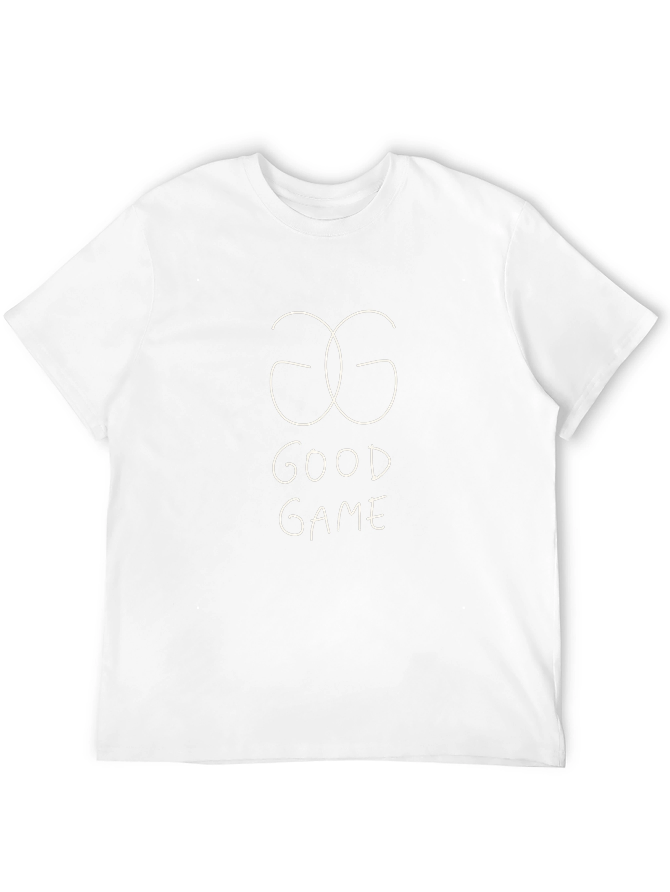 Camiseta Negra Good Game para Hombre