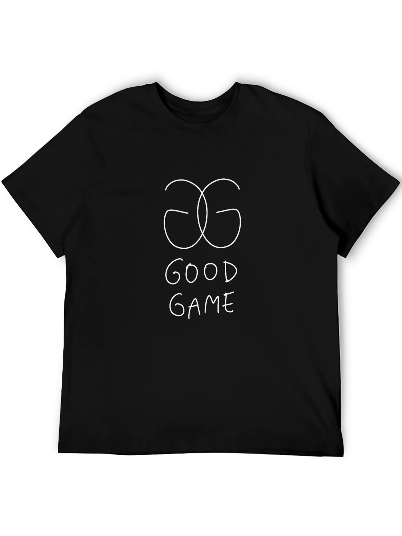 Camiseta Negra Good Game para Hombre