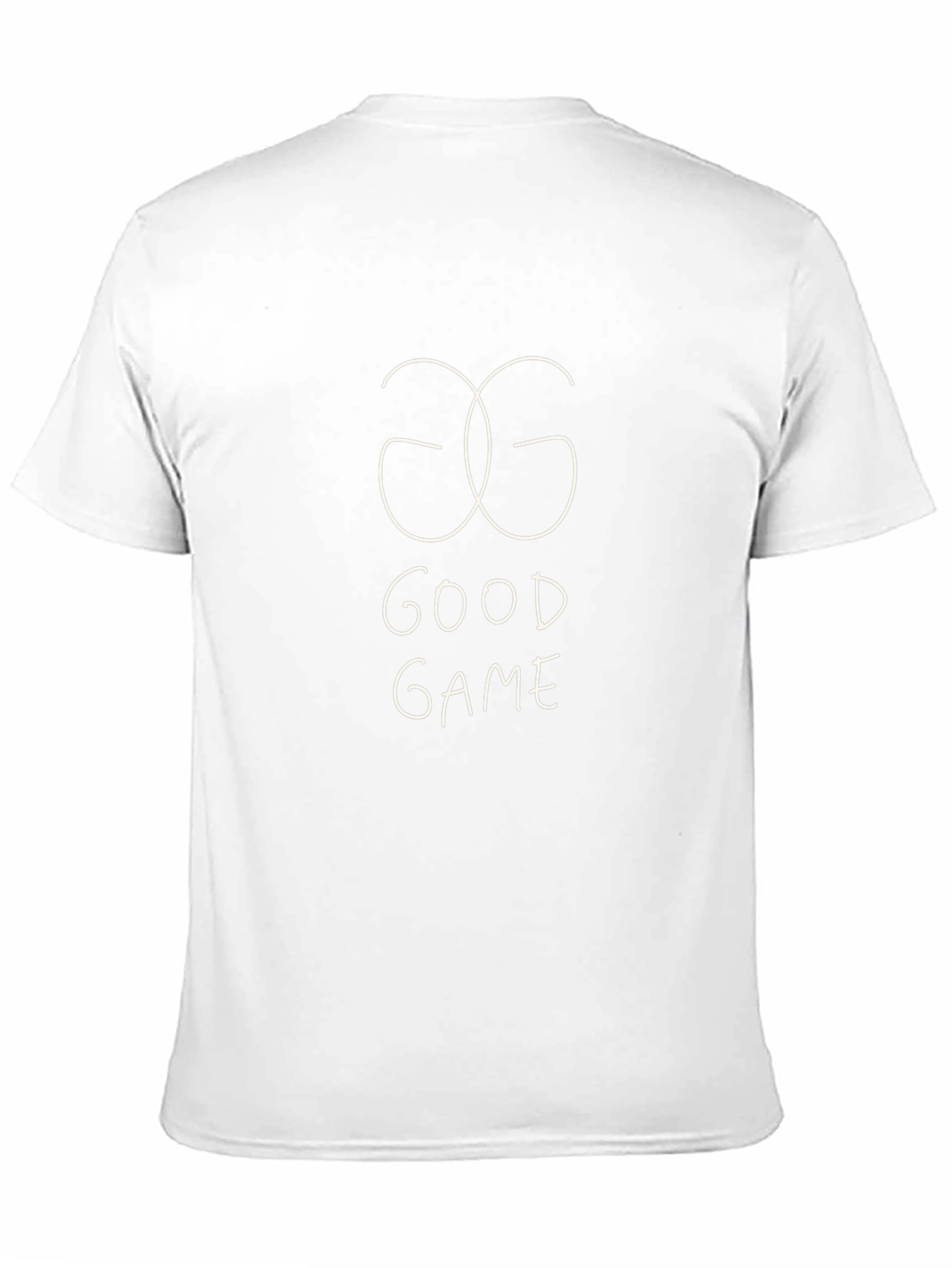 Camiseta Negra Good Game para Hombre