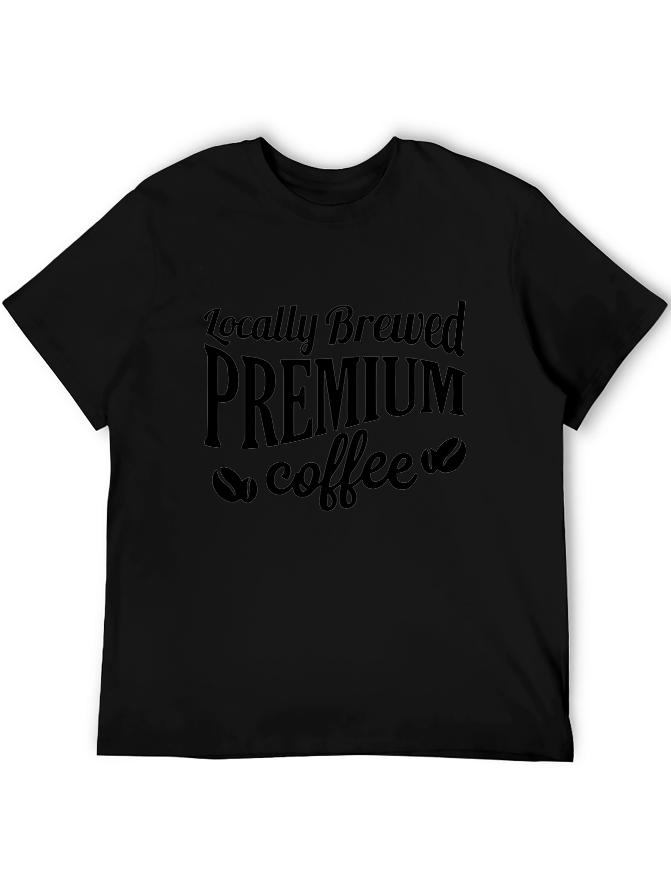 Camiseta Negra: Locally Brewed Premium Coffee