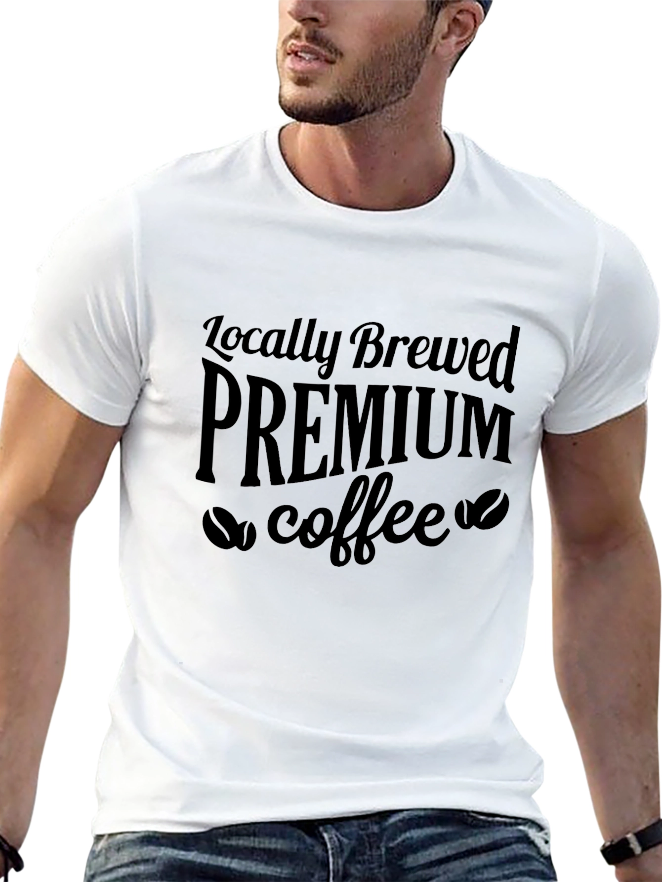 Camiseta Negra: Locally Brewed Premium Coffee