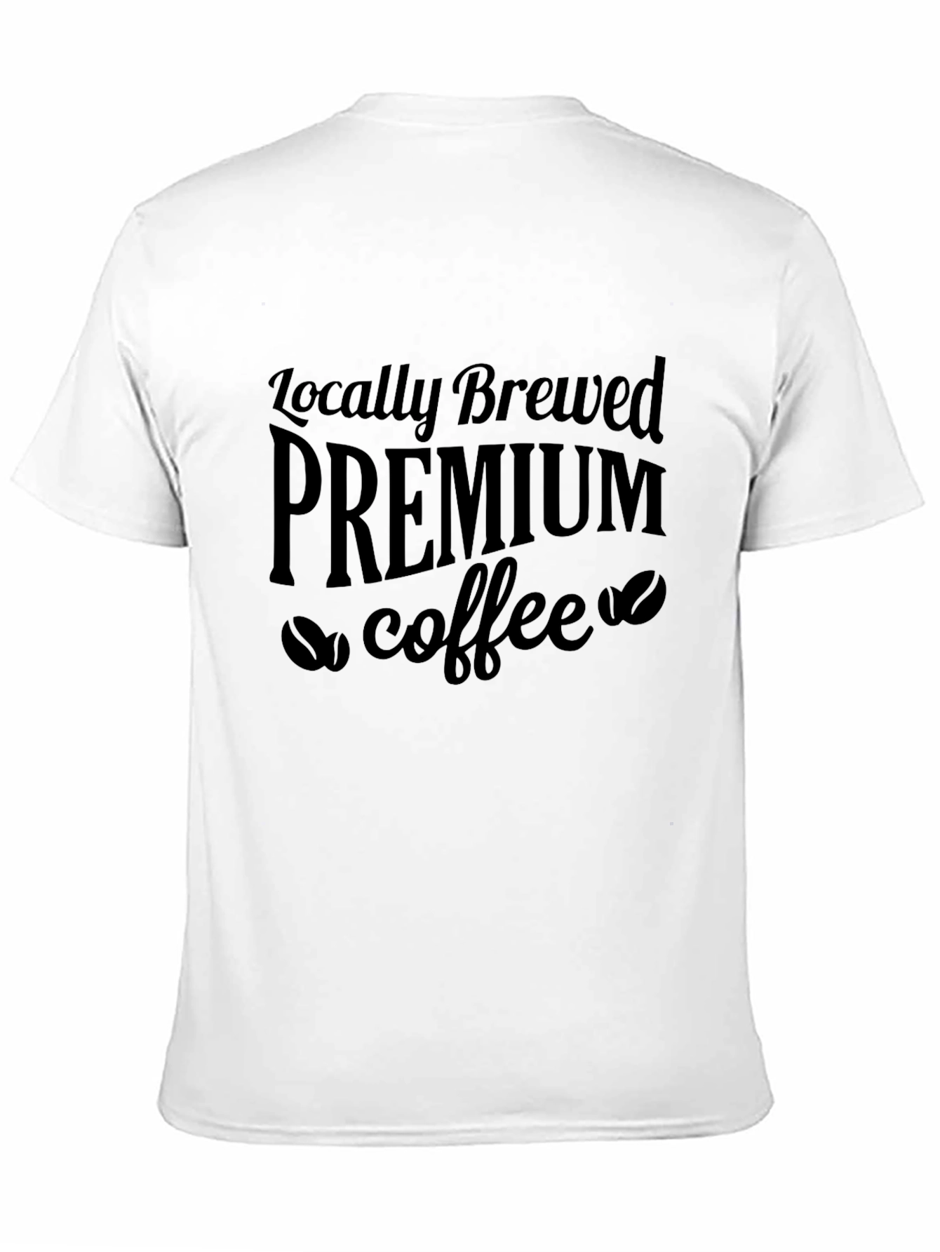 Camiseta Negra: Locally Brewed Premium Coffee