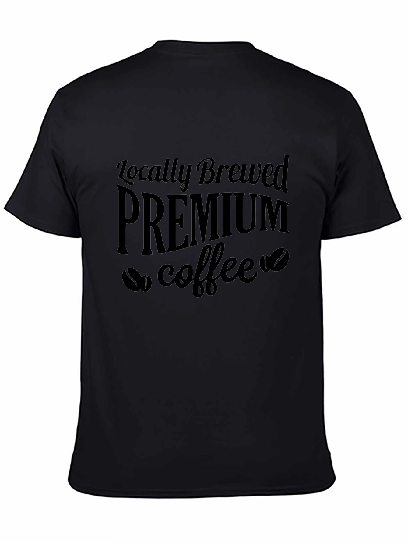 Camiseta Negra: Locally Brewed Premium Coffee