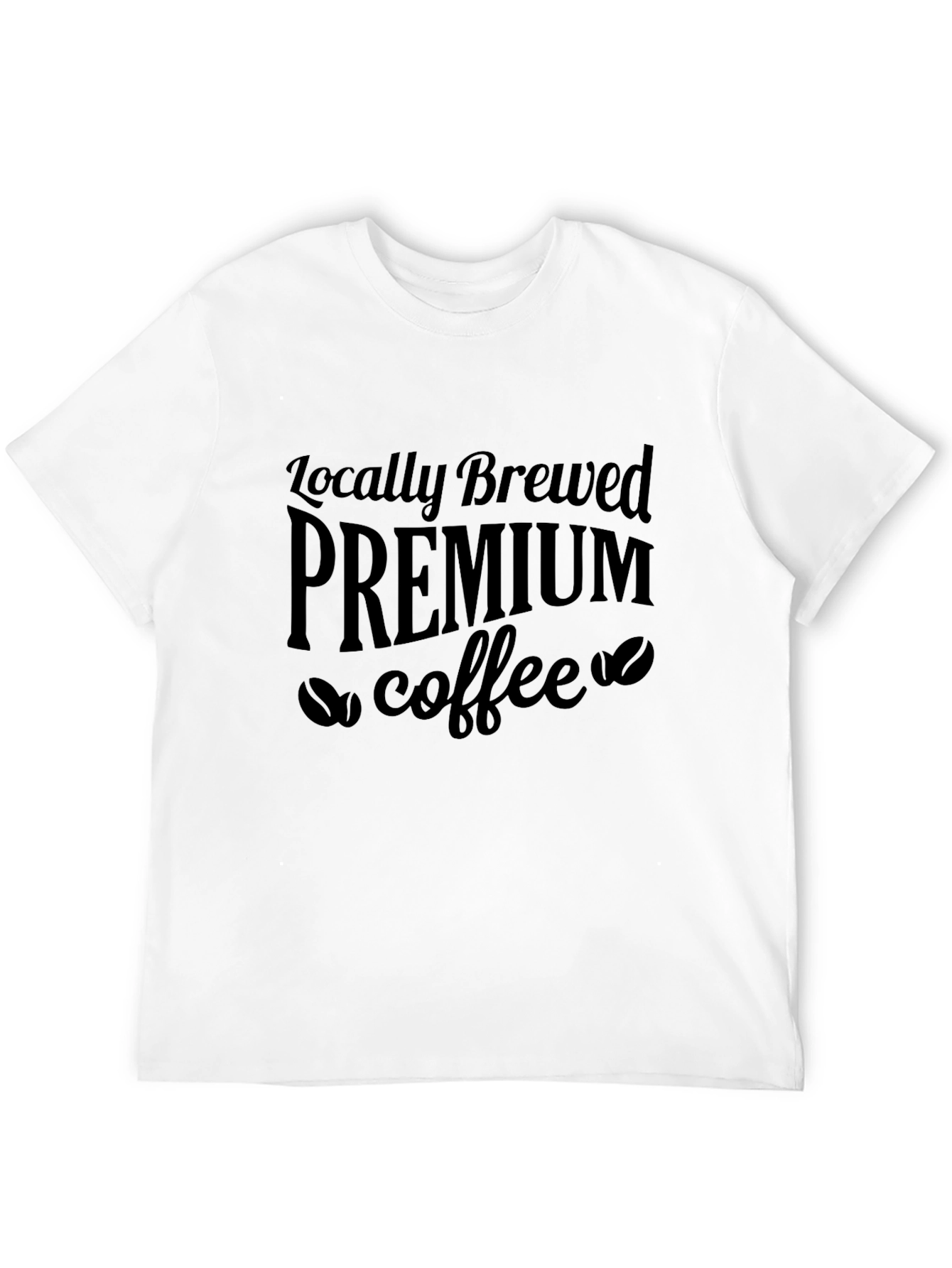Camiseta Negra: Locally Brewed Premium Coffee
