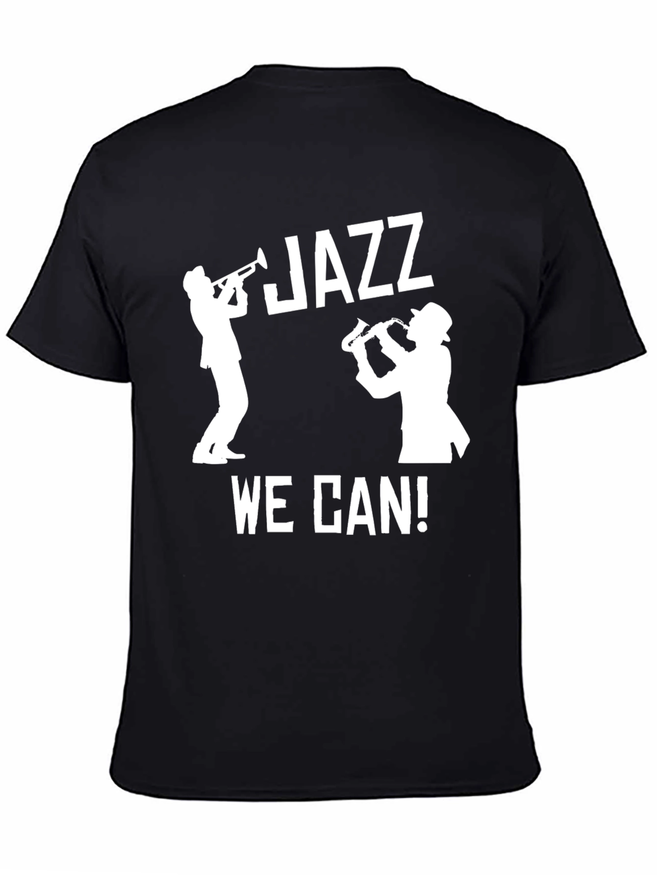 Camiseta Negra Jazz para Hombre