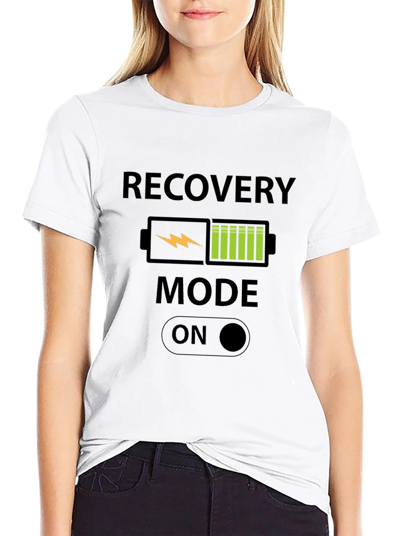 Camiseta Negra: Modo Recuperación Activado