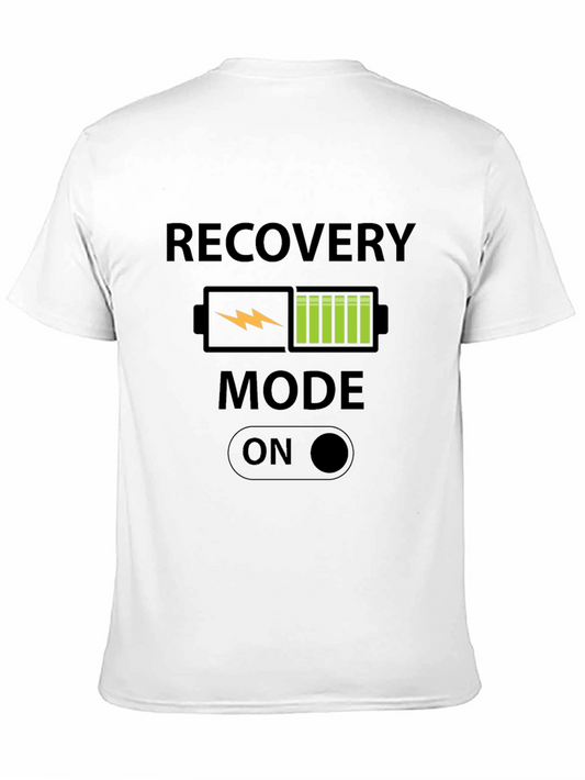 Camiseta Negra: Modo Recuperación Activado