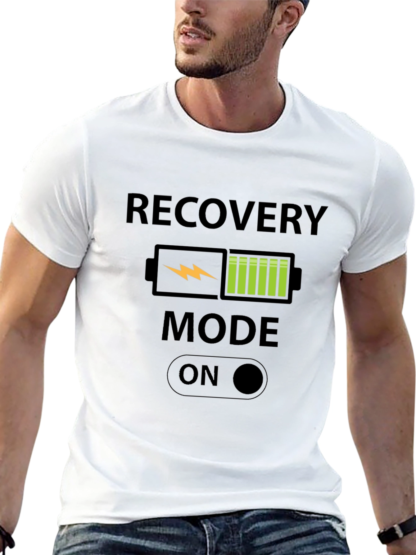 Camiseta Negra: Modo Recuperación Activado