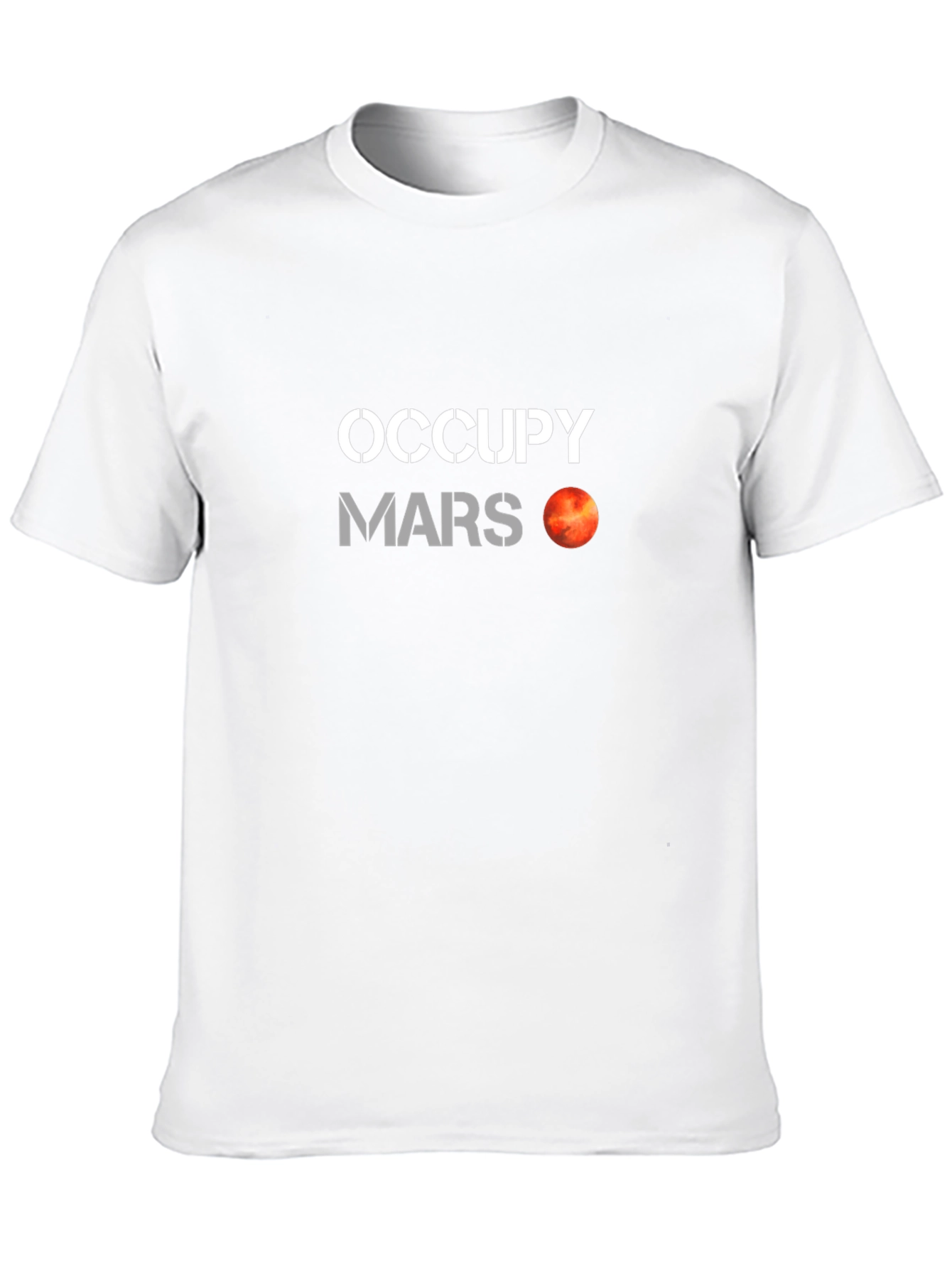 Camiseta Negra Occupy Mars