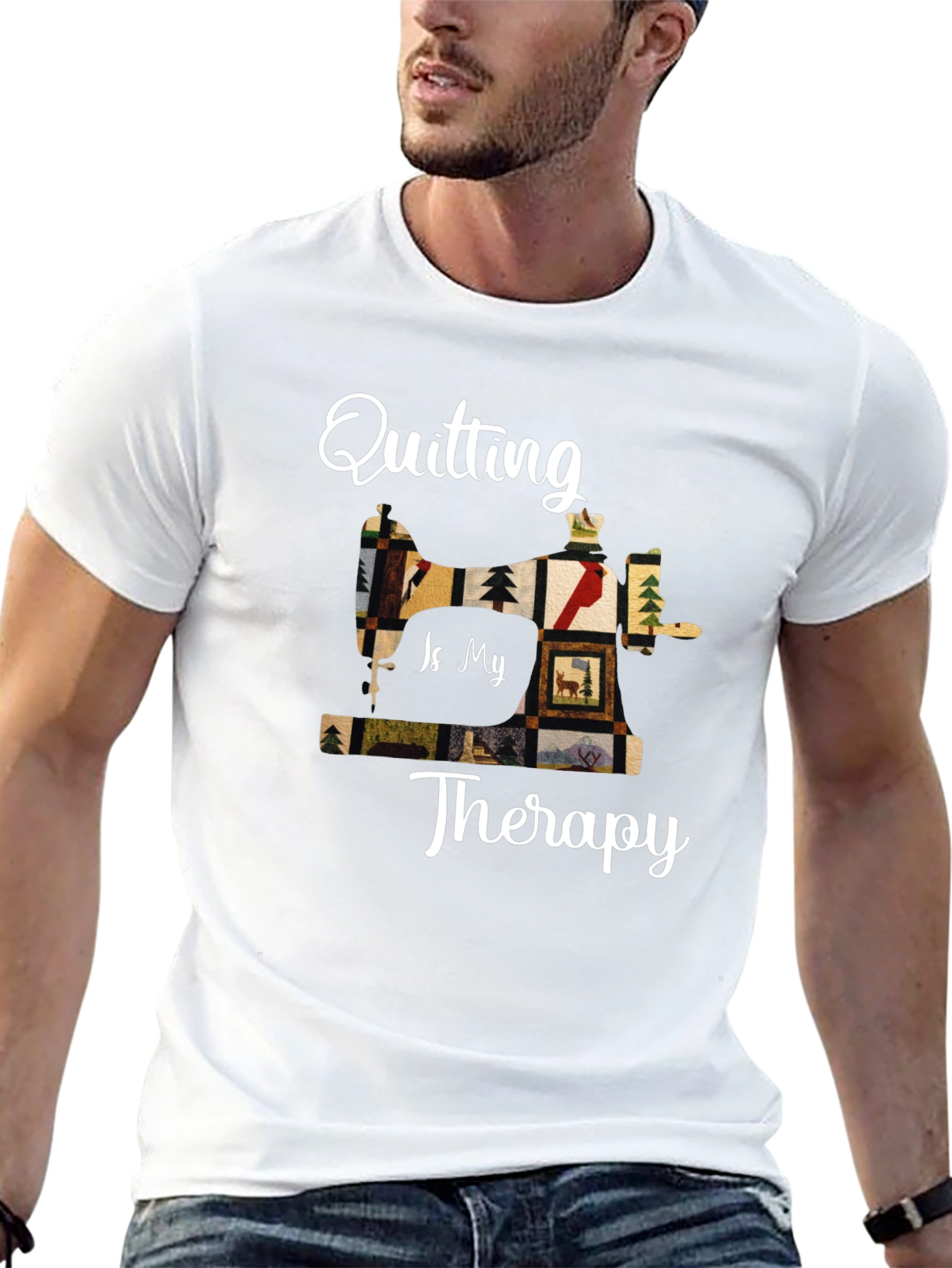 Camiseta Negra: Quitting Is My Therapy