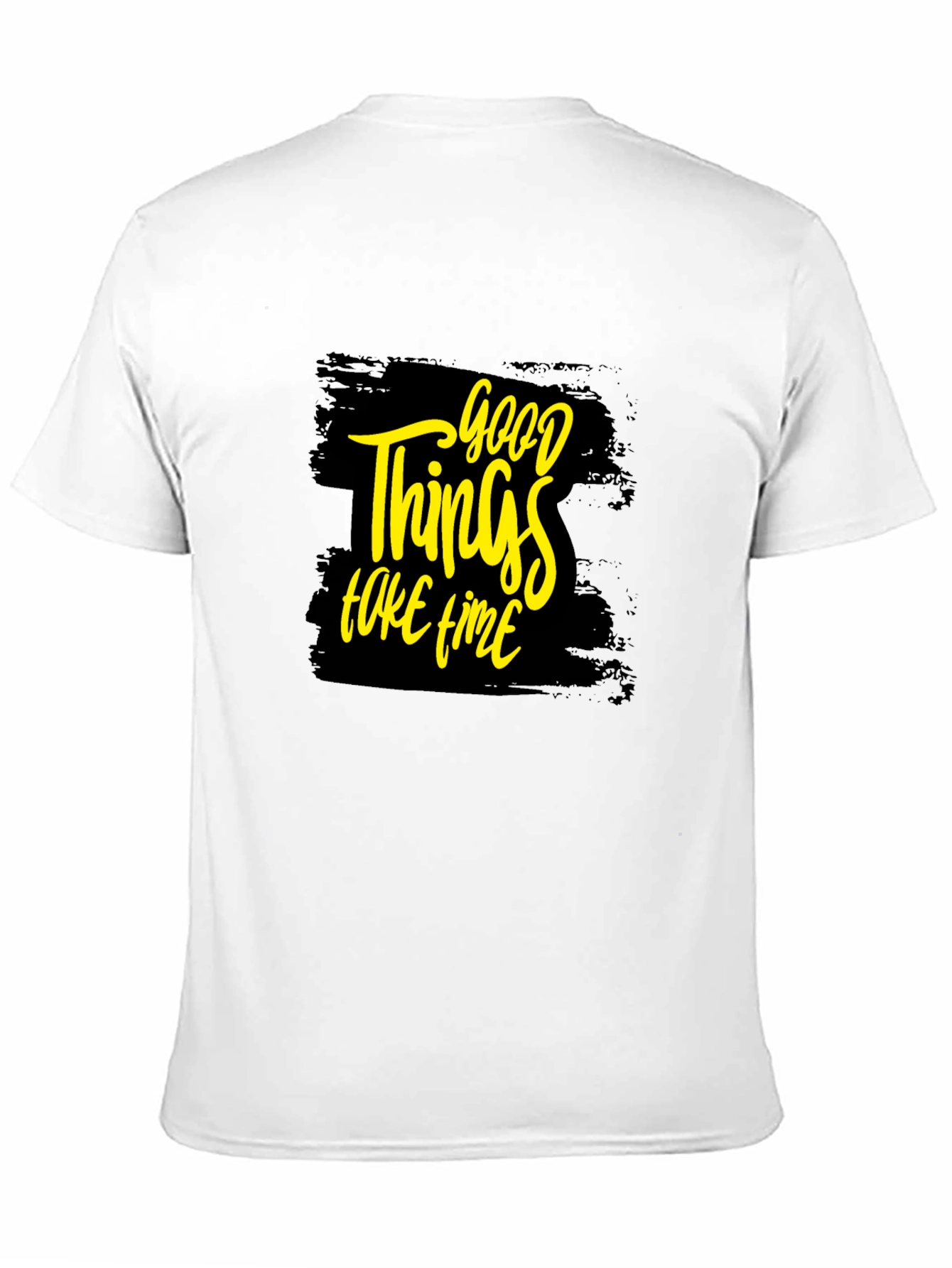 Camiseta Negra con Diseño Motivacional