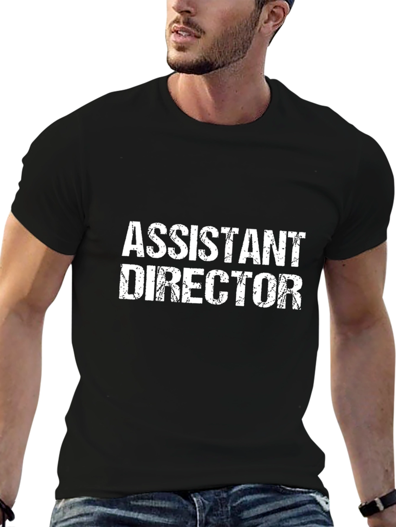 Camiseta Negra Asistente de Director