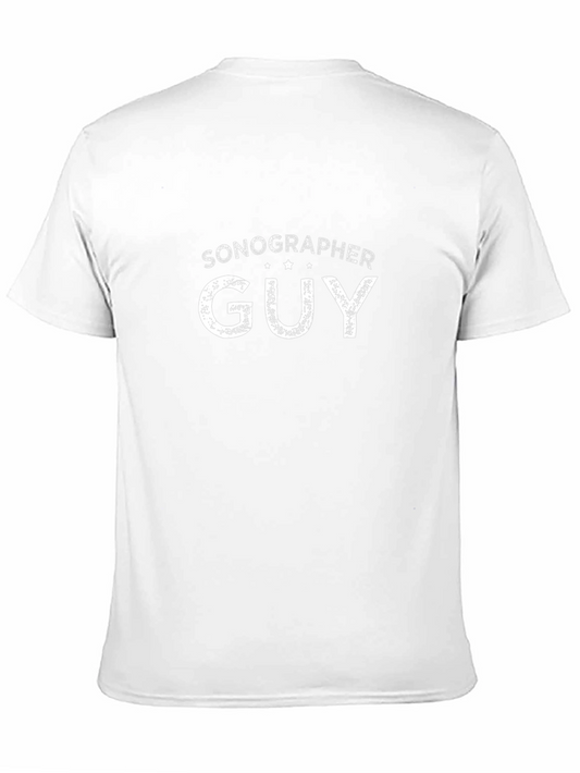 Camiseta Negra Sonographer Guy
