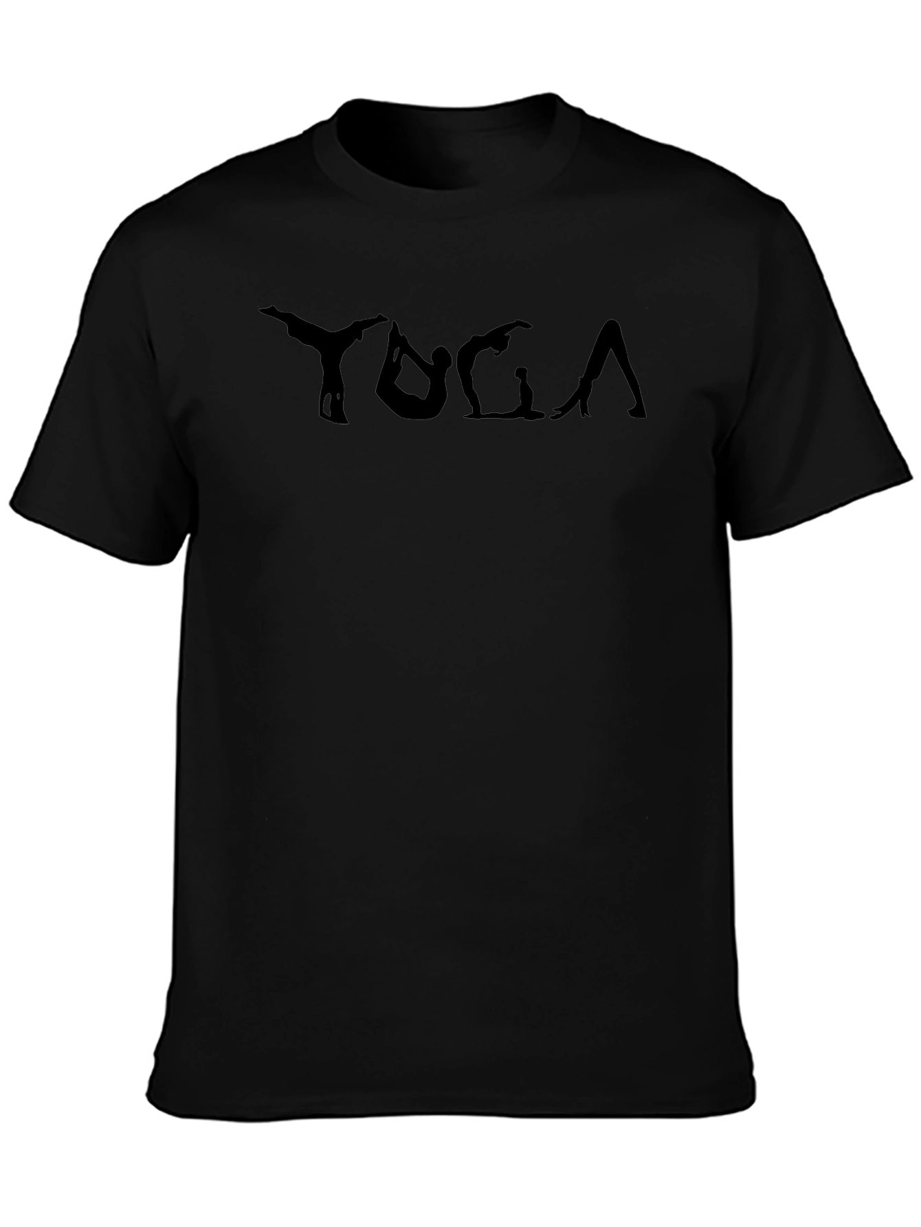 Camiseta Negra Yoga: Con Estilo y Comodidad!