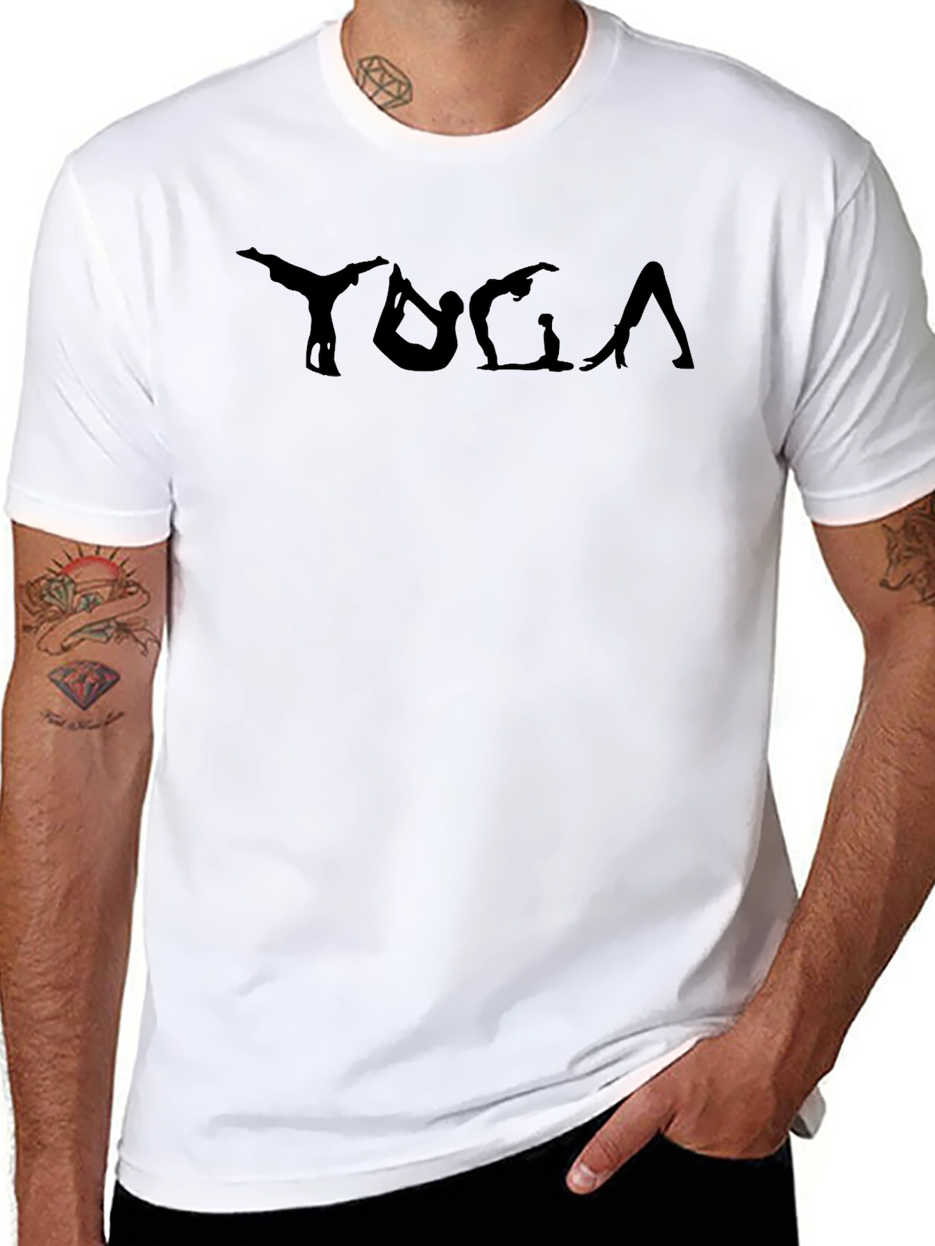 Camiseta Negra Yoga: Con Estilo y Comodidad!