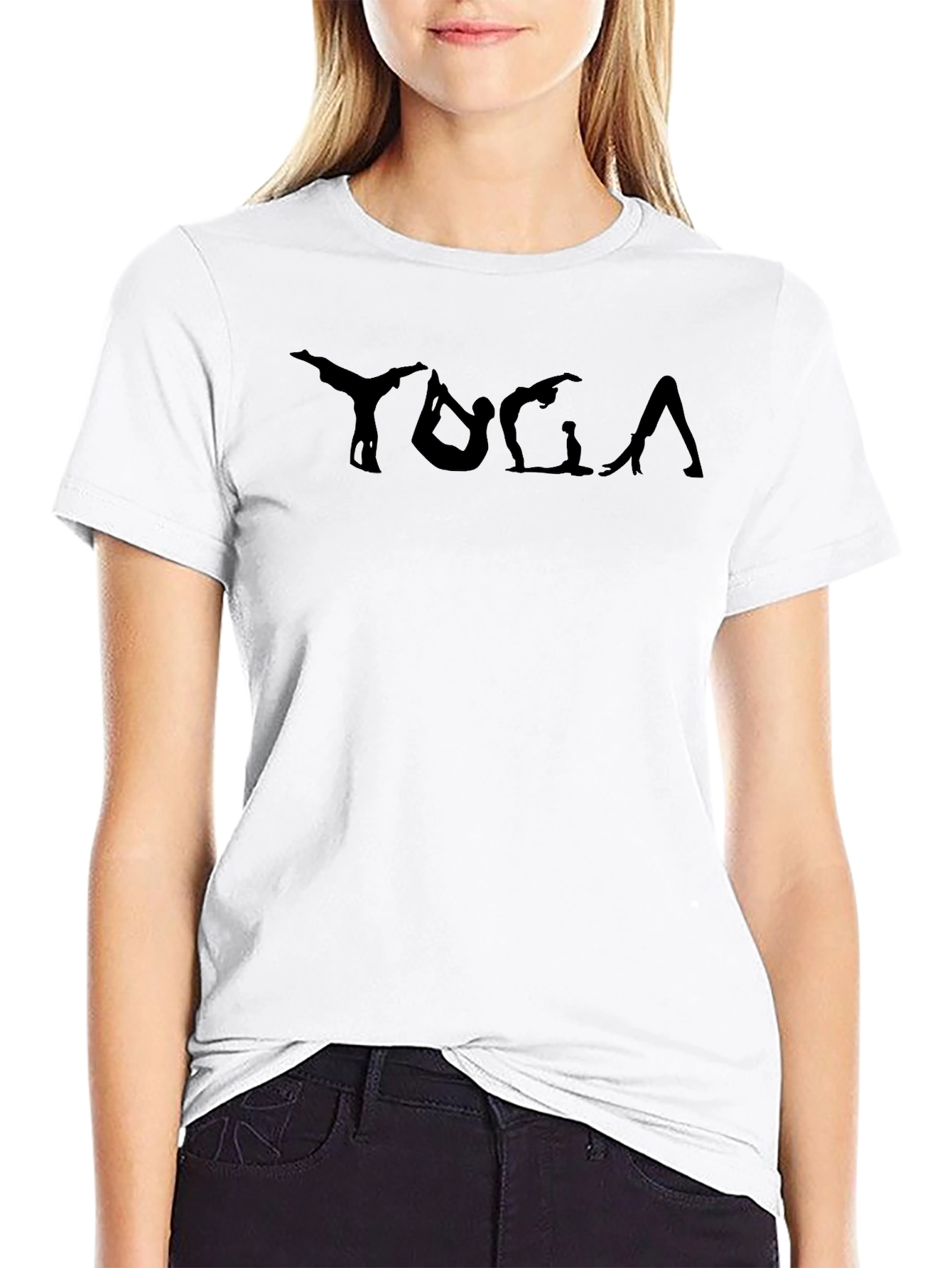 Camiseta Negra Yoga: Con Estilo y Comodidad!