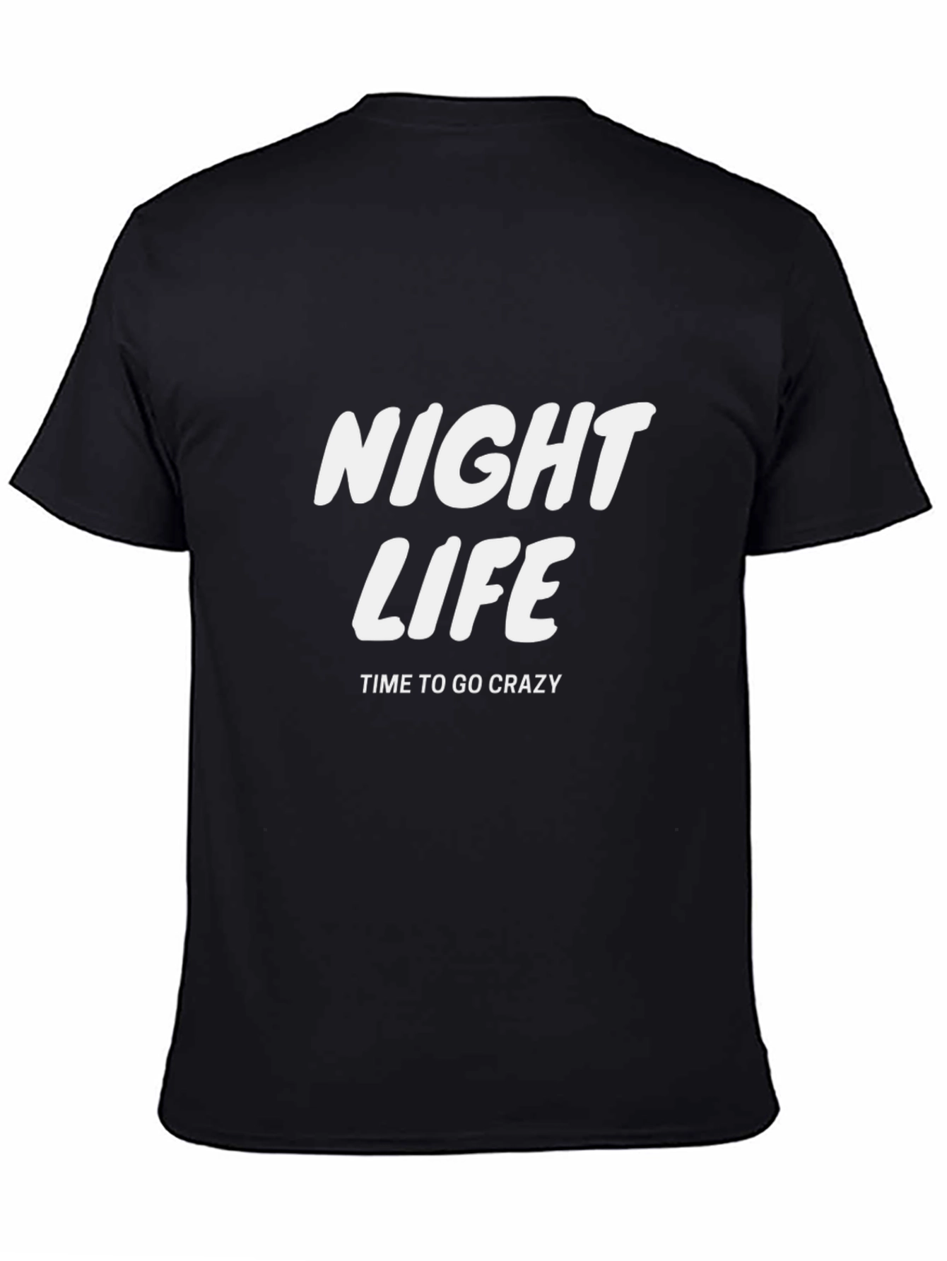 Camiseta Negra Night Life