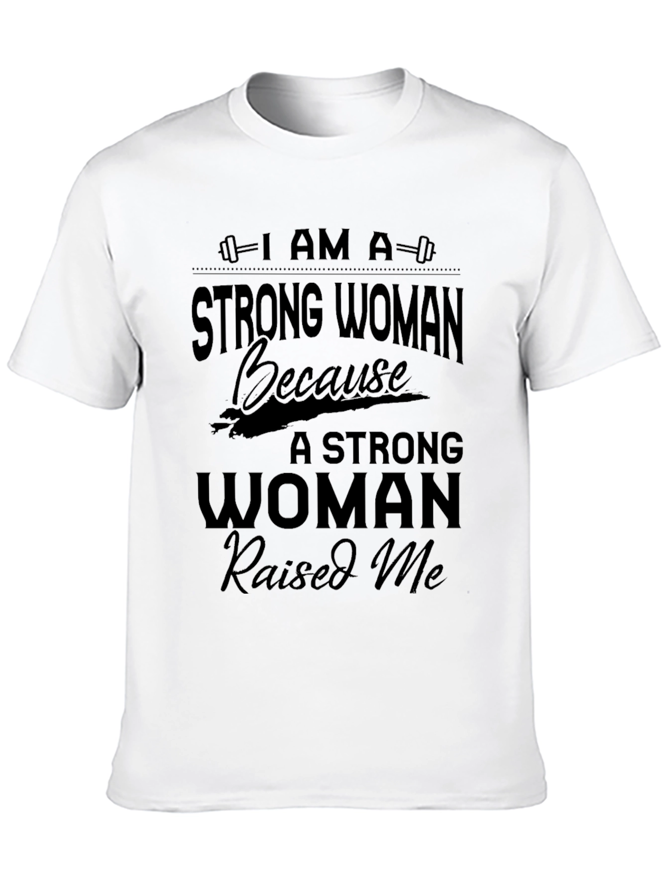 Camiseta Negra: Soy una Mujer Fuerte