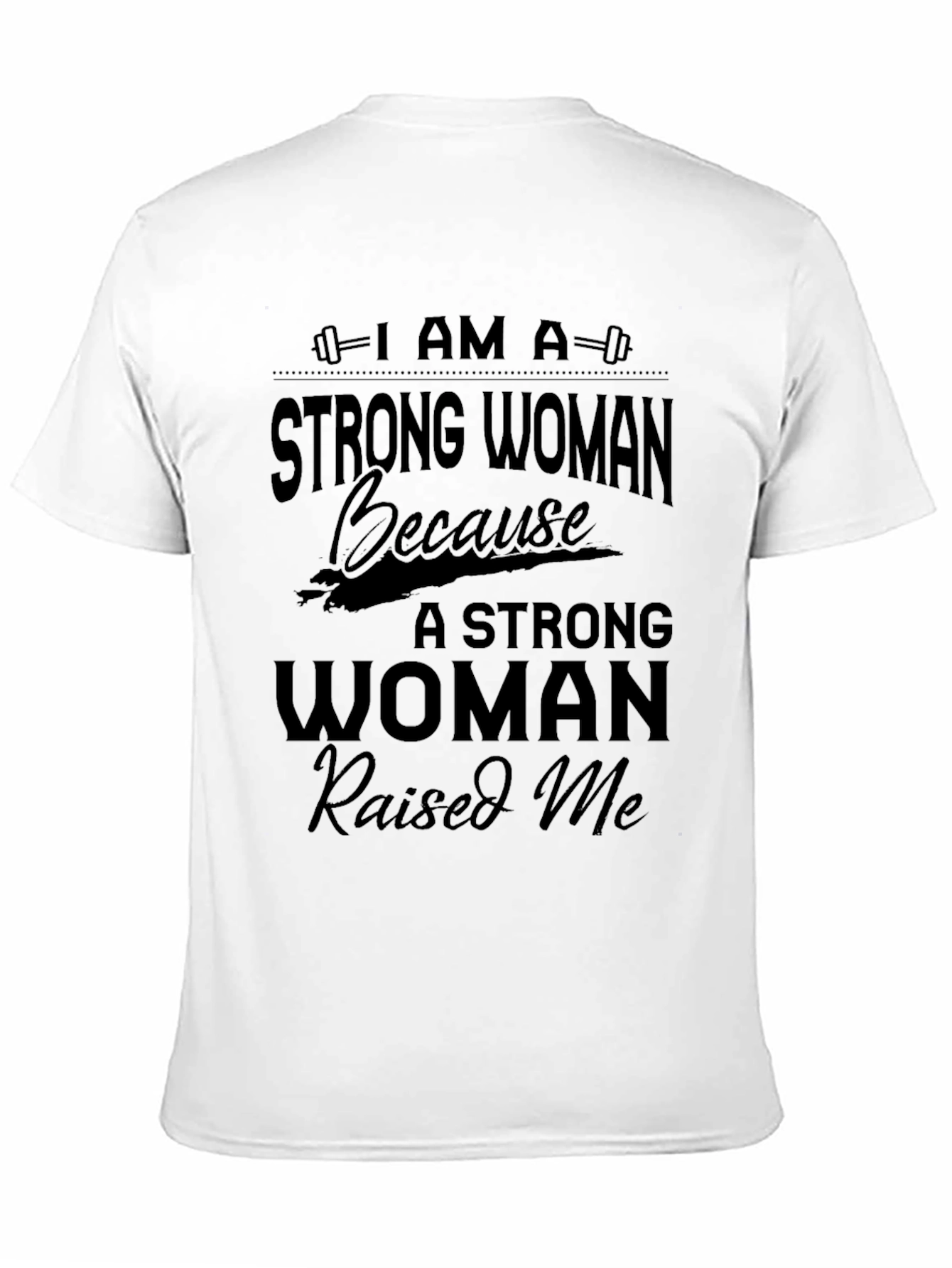 Camiseta Negra: Soy una Mujer Fuerte