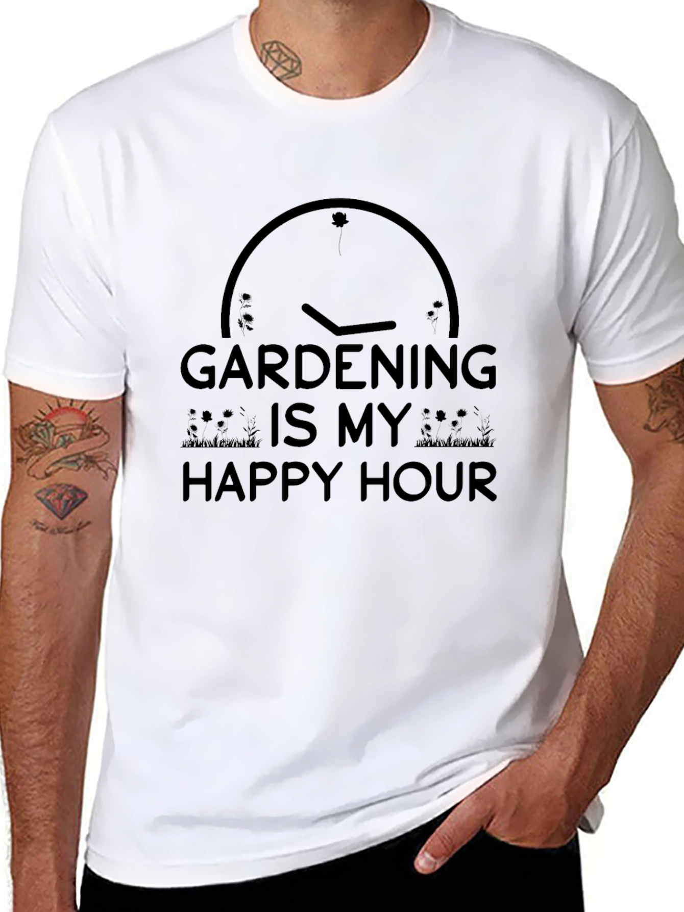 Camiseta Jardinería: Mi Hora Feliz