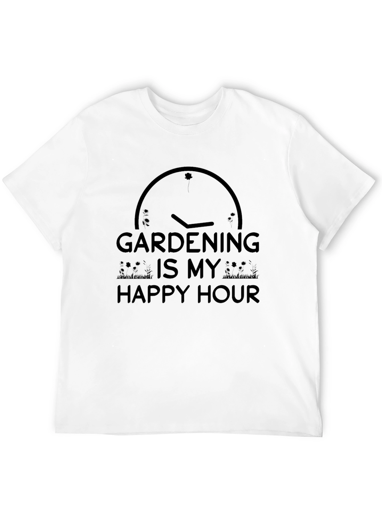 Camiseta Jardinería: Mi Hora Feliz