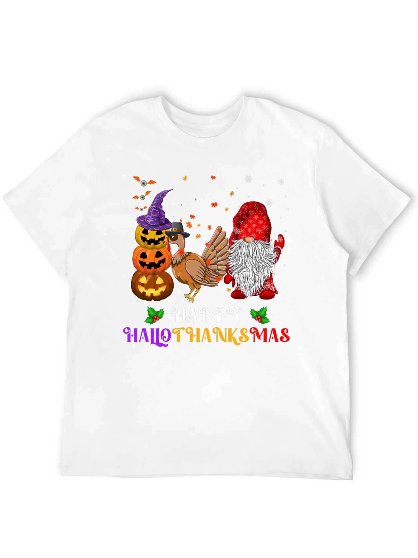 Camiseta Hallothanksmas Festiva y Cómoda