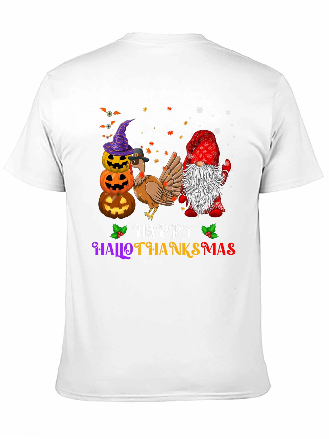 Camiseta Hallothanksmas Festiva y Cómoda