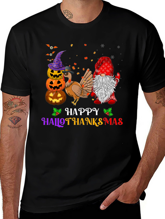 Camiseta Hallothanksmas Festiva y Cómoda