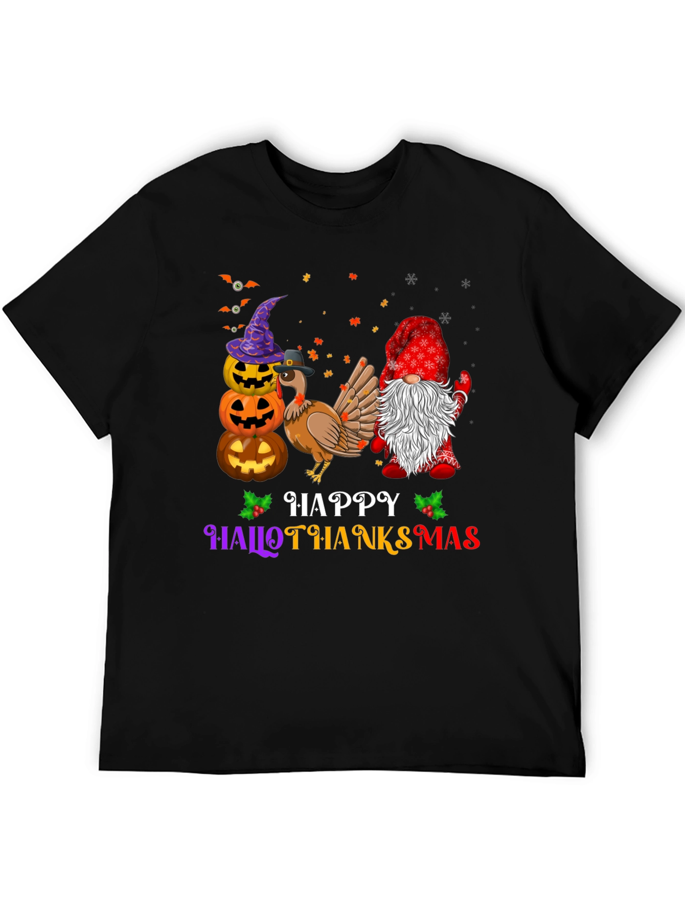 Camiseta Hallothanksmas Festiva y Cómoda