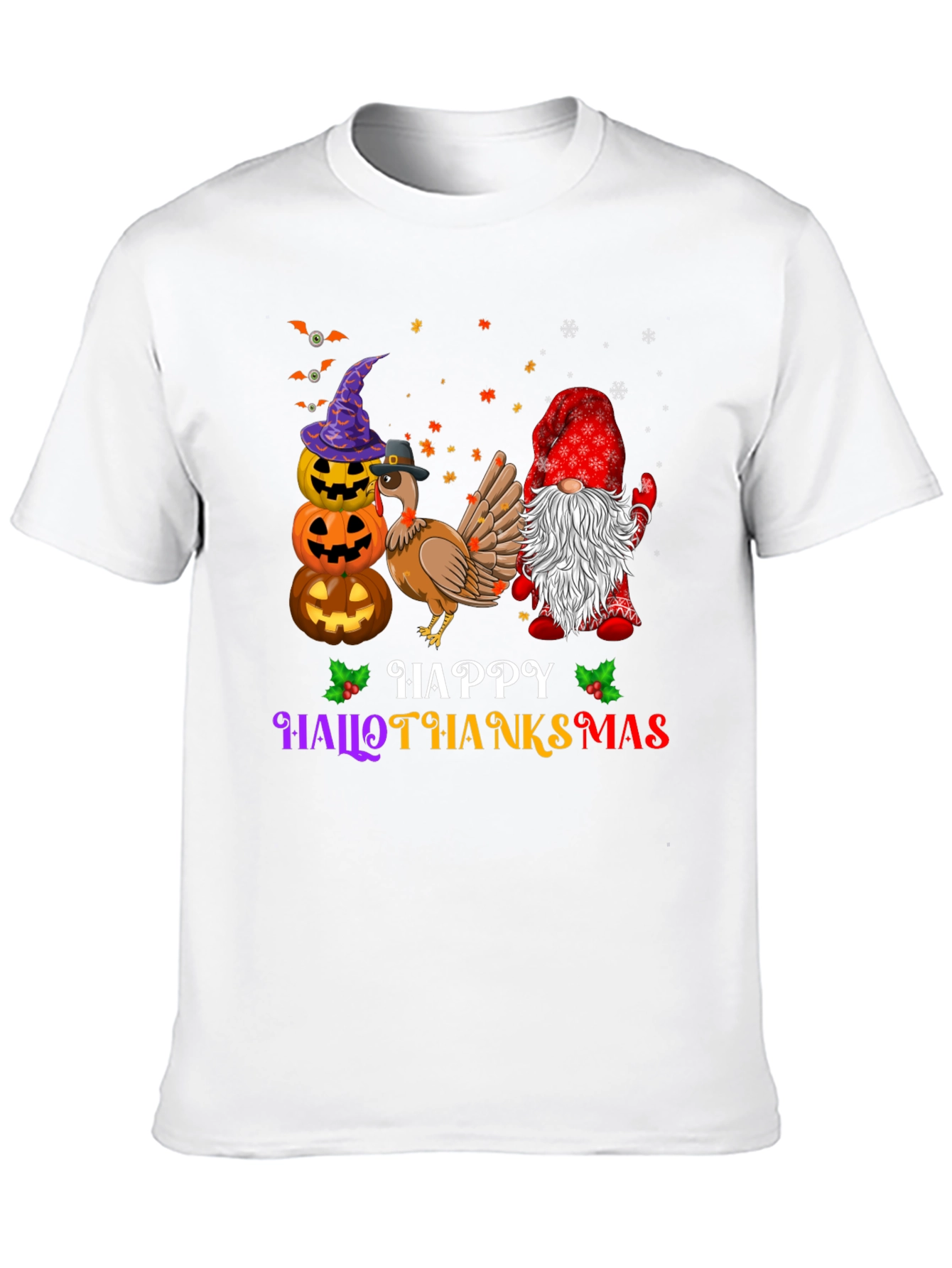 Camiseta Hallothanksmas Festiva y Cómoda