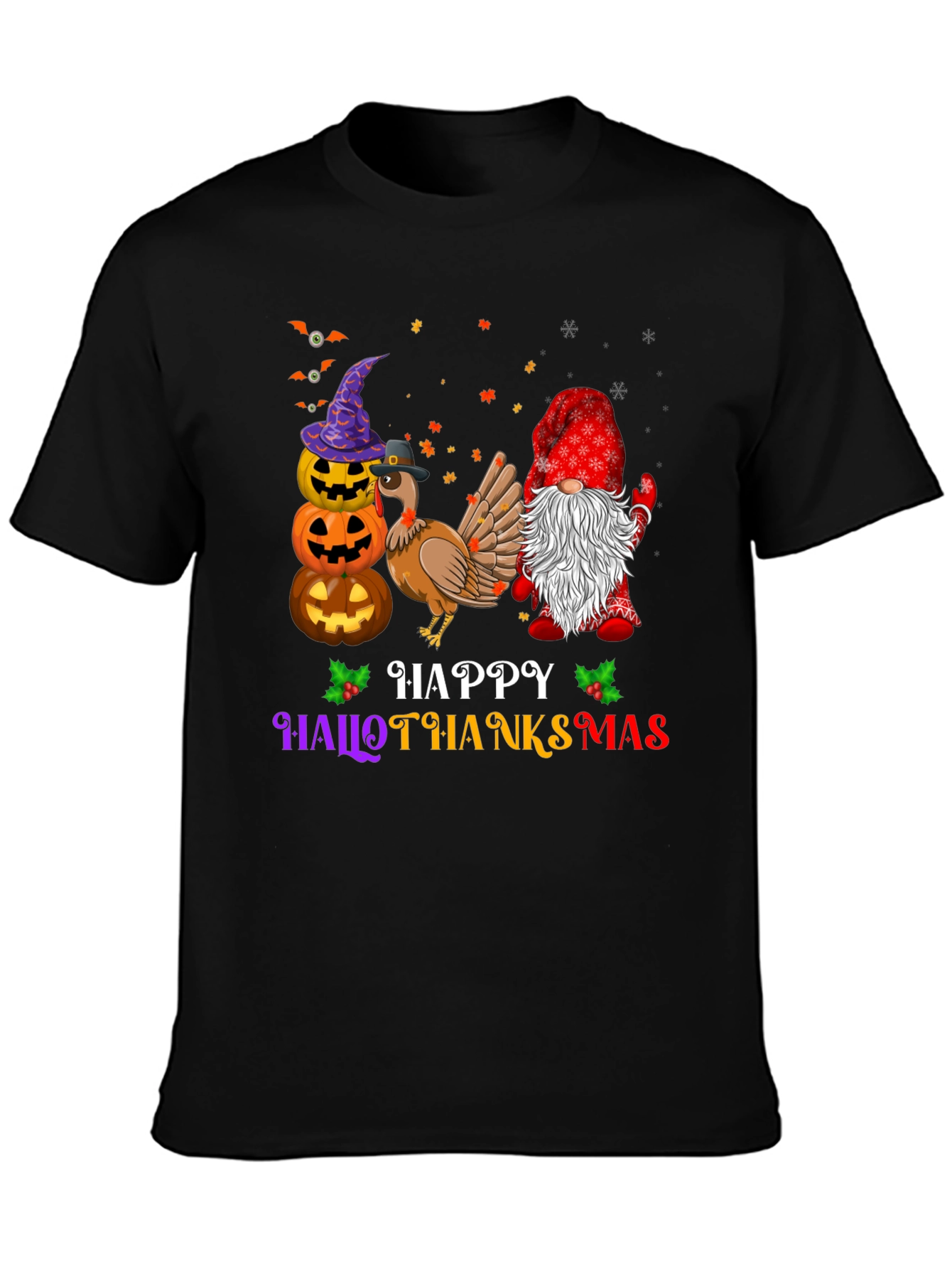 Camiseta Hallothanksmas Festiva y Cómoda
