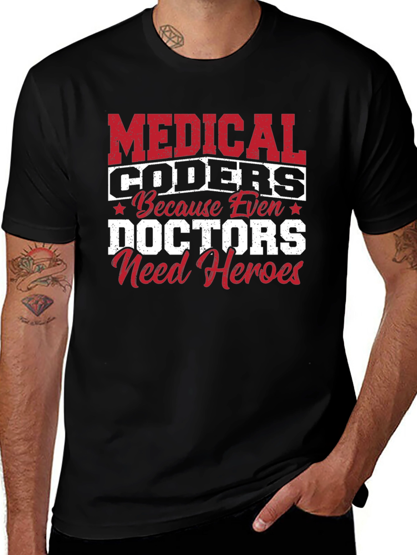 Camiseta Médicos Codificadores Héroes