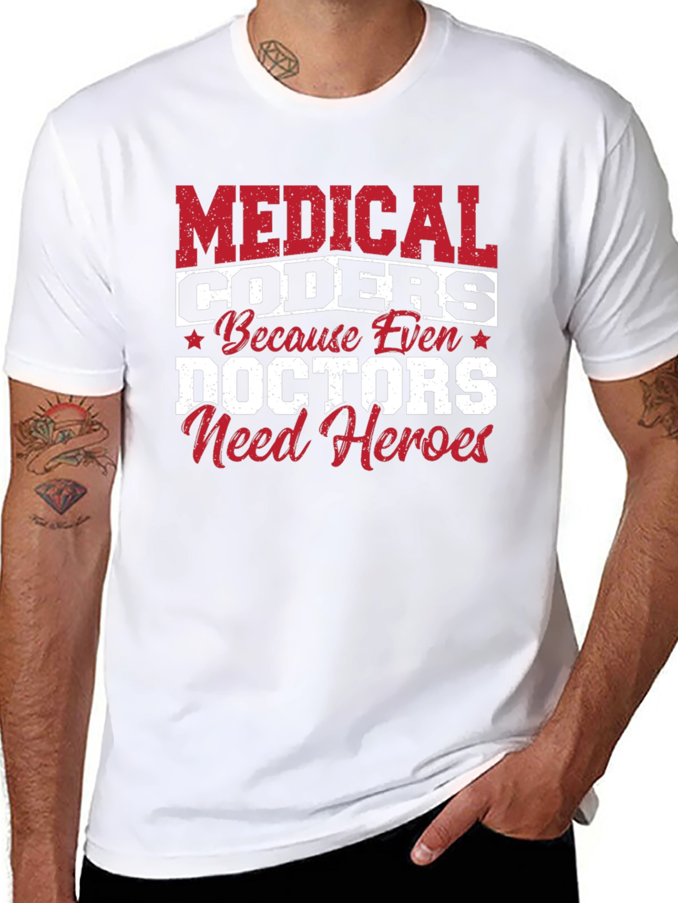 Camiseta Médicos Codificadores Héroes