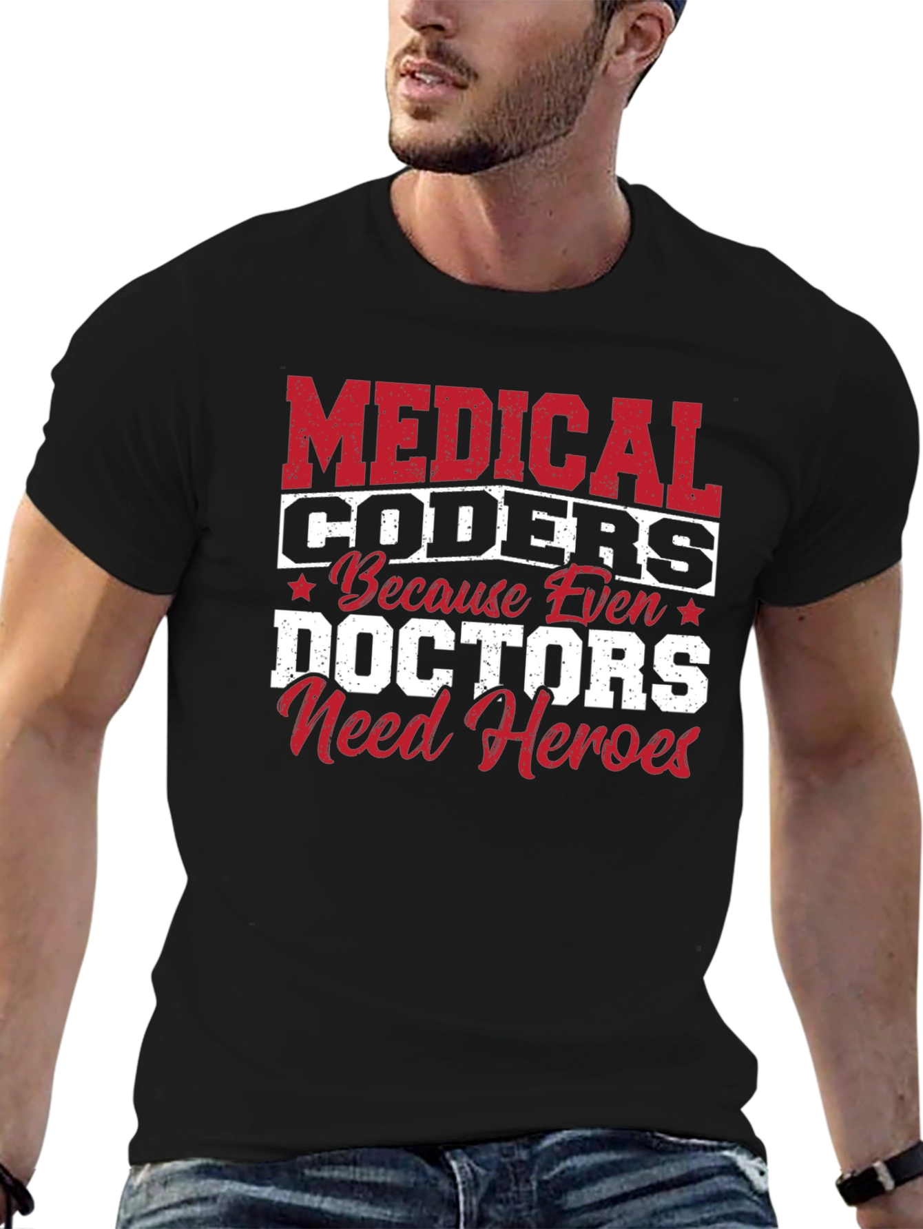 Camiseta Médicos Codificadores Héroes