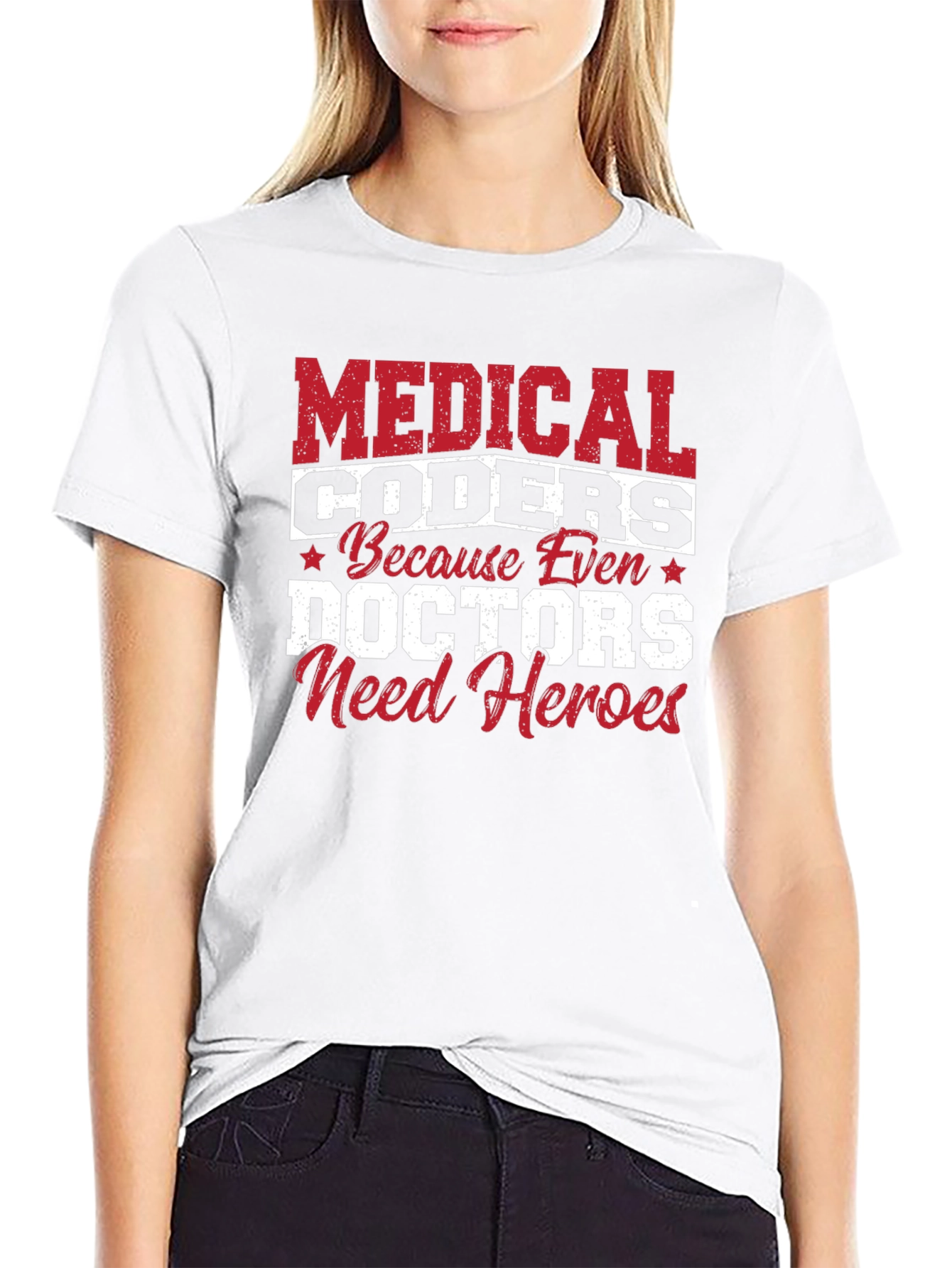 Camiseta Médicos Codificadores Héroes