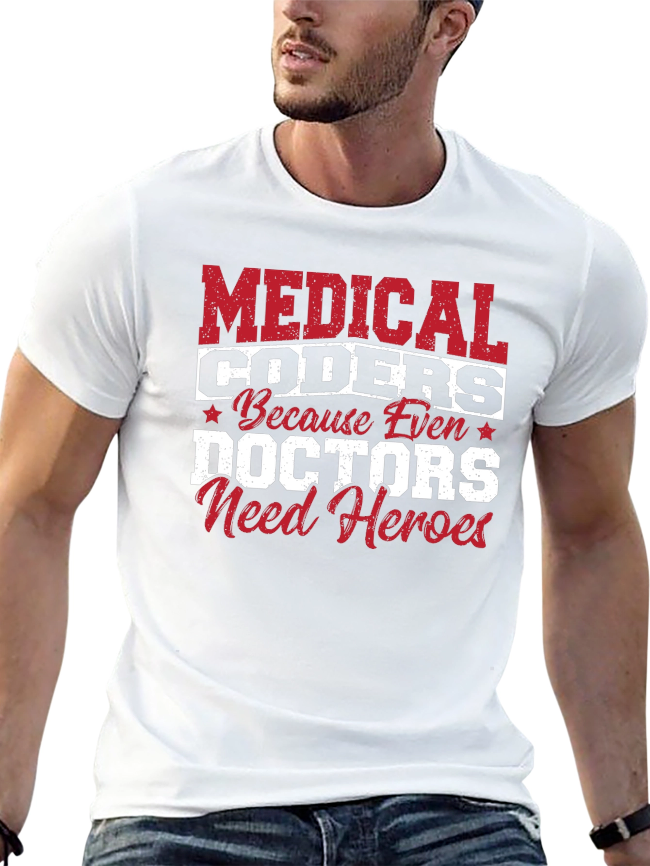 Camiseta Médicos Codificadores Héroes