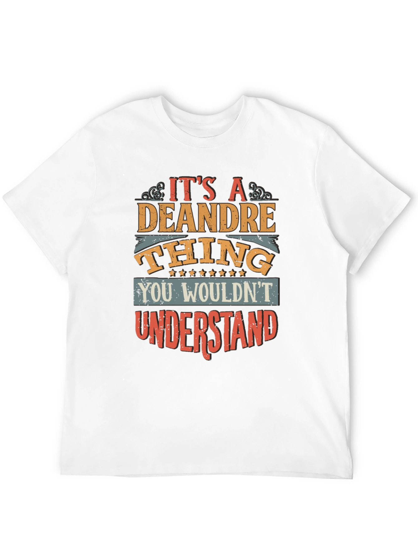 Camiseta Negra Es Cosa de Deandre