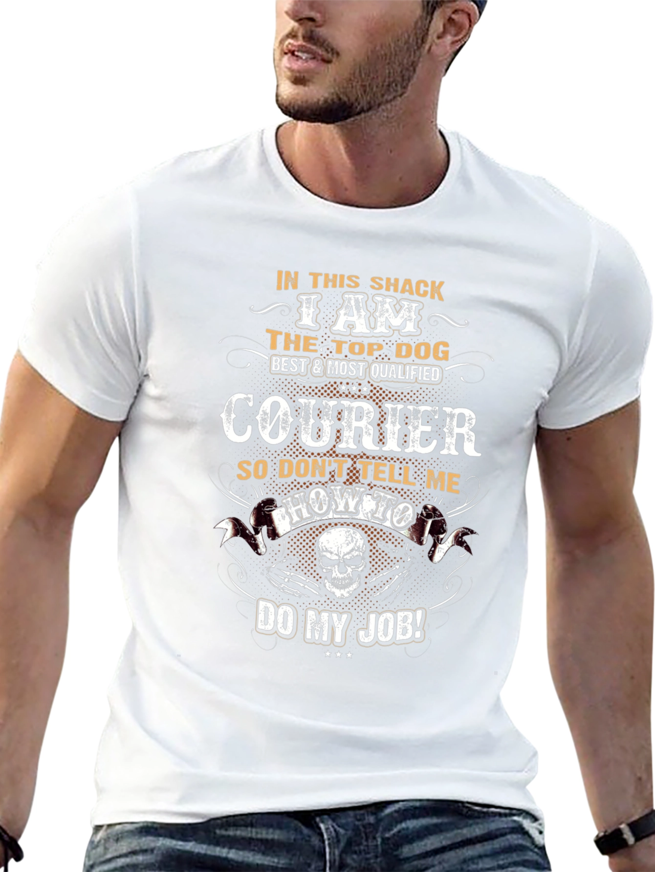 Camiseta Negra Courier: El Mejor y Más Cualificado