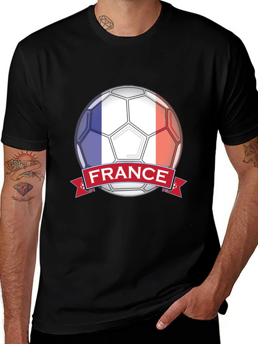 Camiseta Fútbol Francia Diseño Moderno