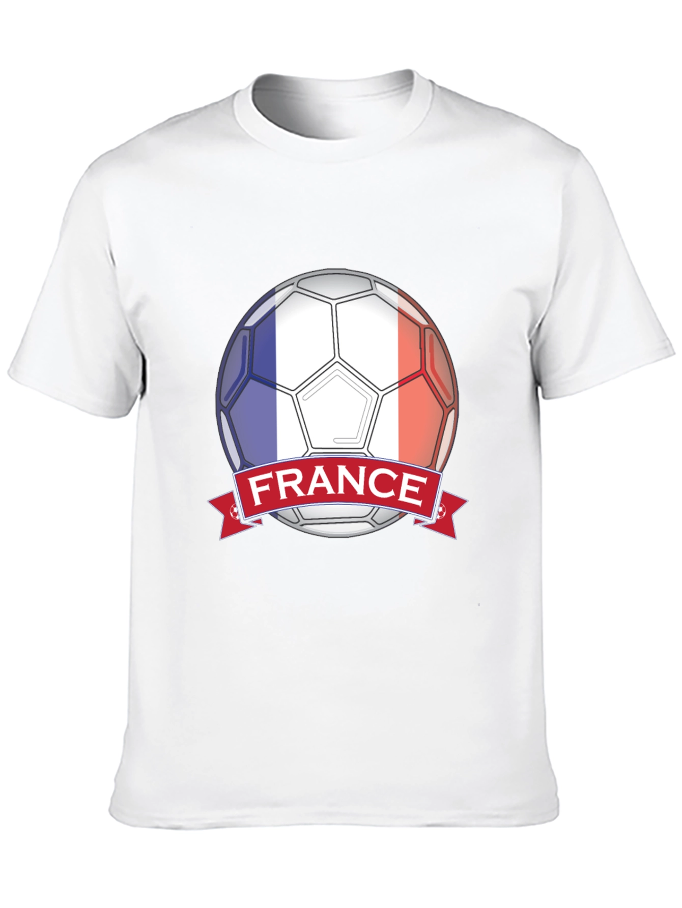 Camiseta Fútbol Francia Diseño Moderno