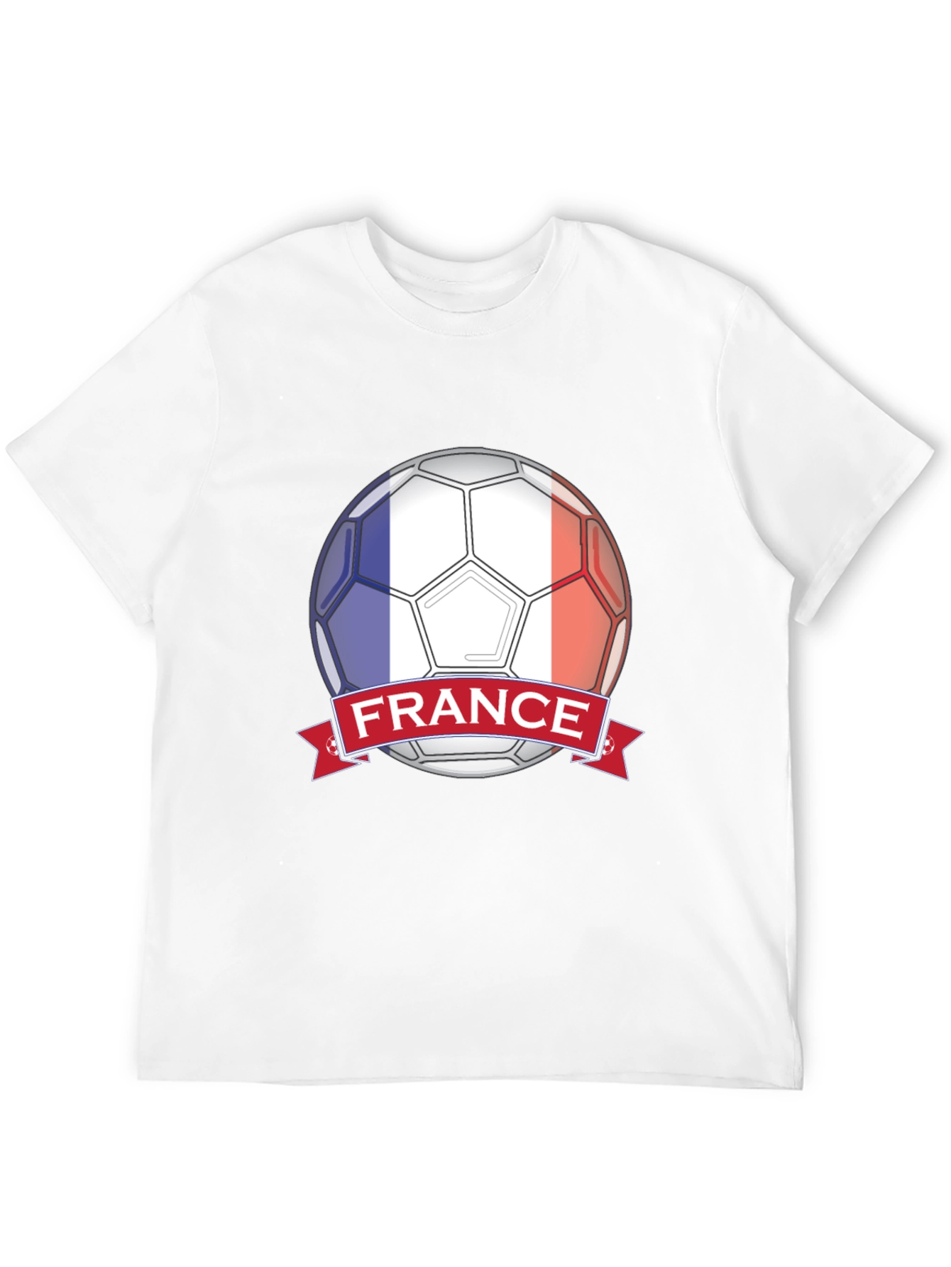 Camiseta Fútbol Francia Diseño Moderno