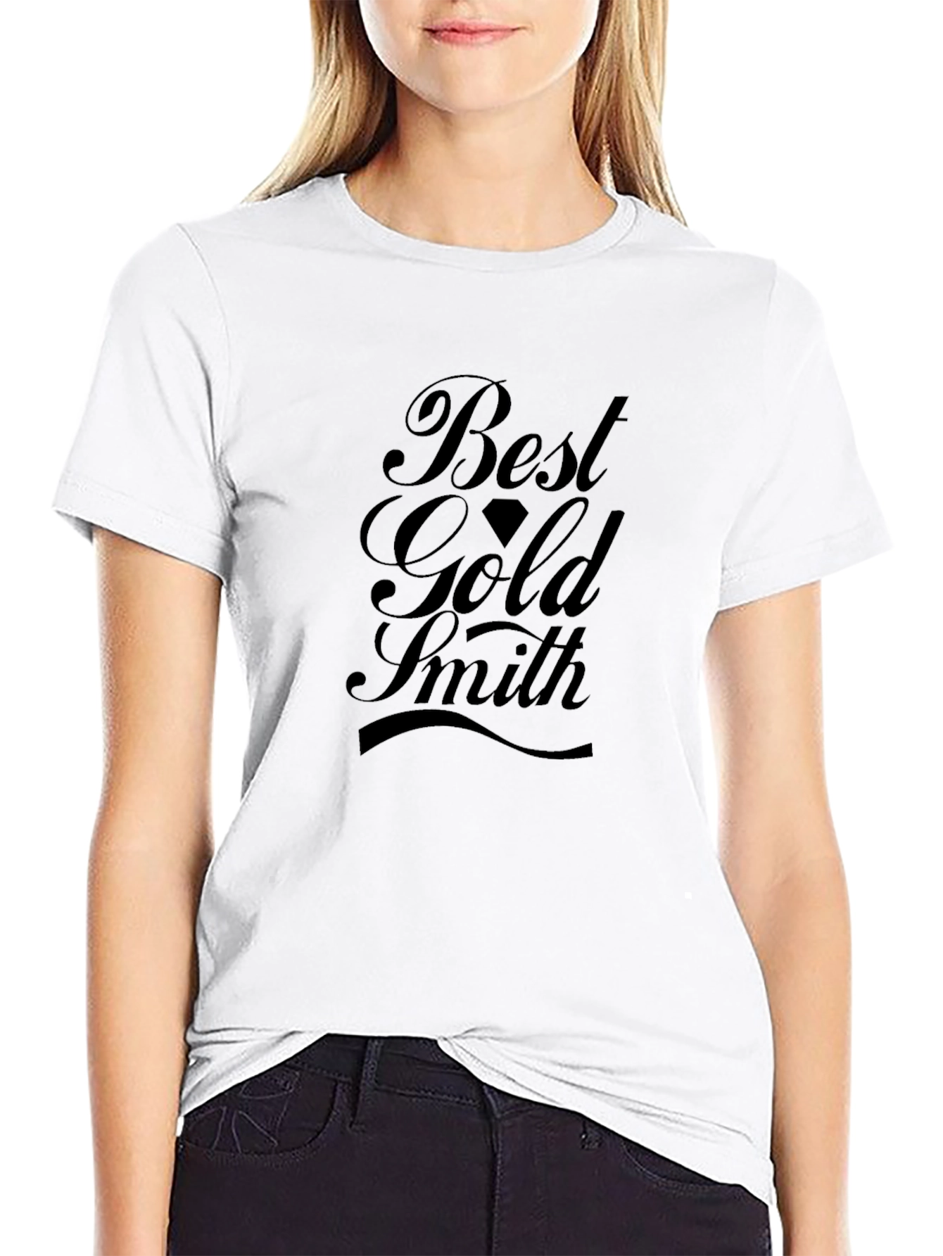 Camiseta Negra: Best Goldsmith