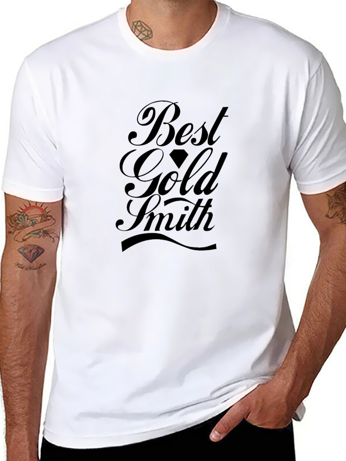 Camiseta Negra: Best Goldsmith