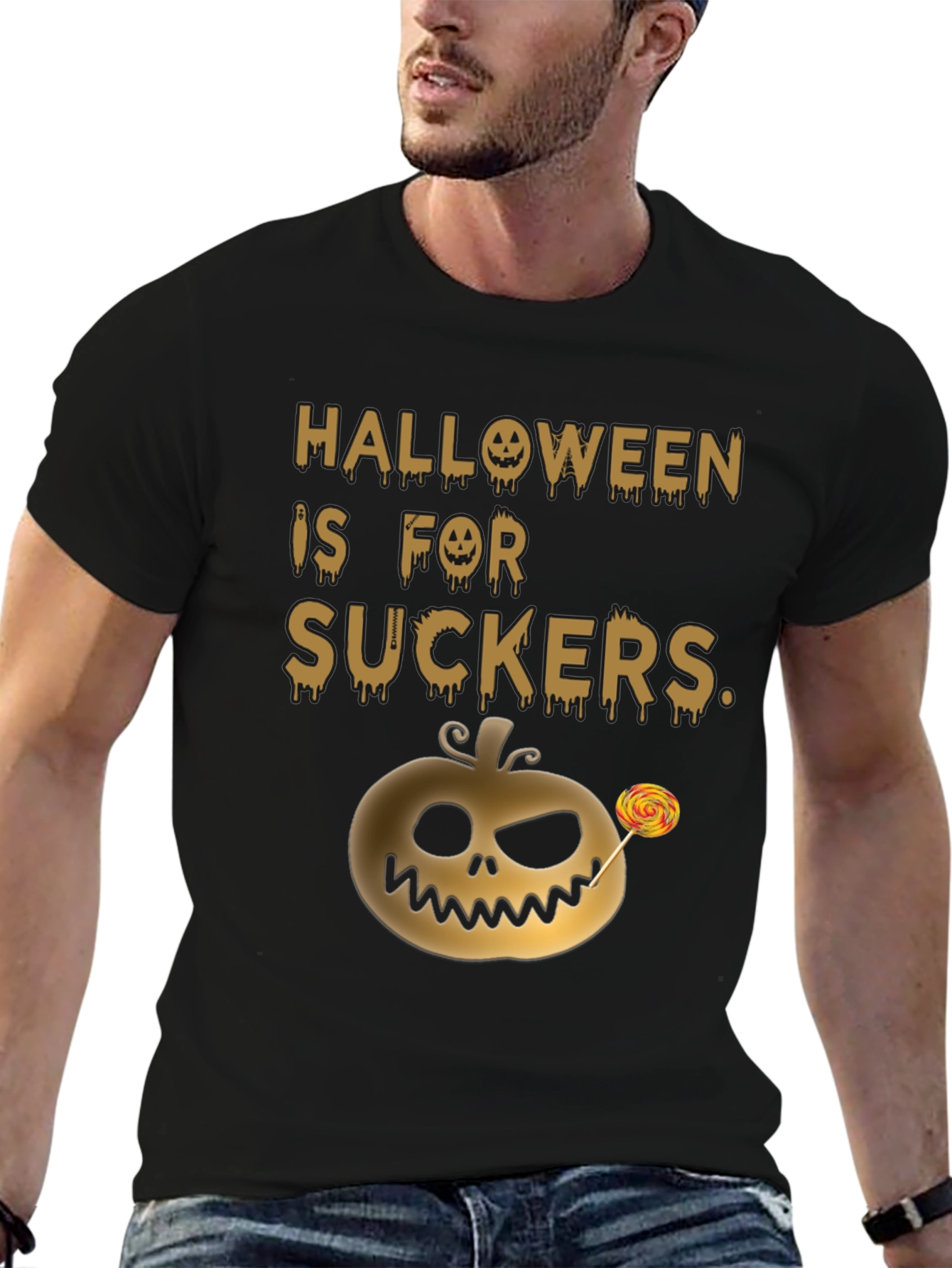 Camiseta Halloween Suckers para Hombre
