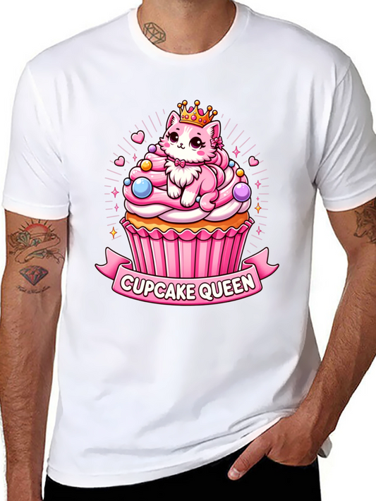 Camiseta Negra Cupcake Queen